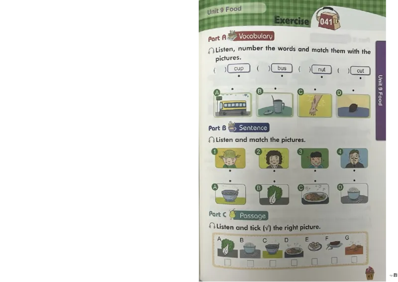 1英语~听霸-新_26春四年级上下册人教版_四上英语合集人教版PEP英语四年级上册新教材（教学视频+课件+动画+音频+练习+教案）_17练习资料_小学英语（预习复习资料大礼包）