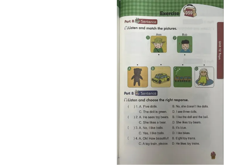 1英语~听霸-新_26春四年级上下册人教版_四上英语合集人教版PEP英语四年级上册新教材（教学视频+课件+动画+音频+练习+教案）_17练习资料_小学英语（预习复习资料大礼包）