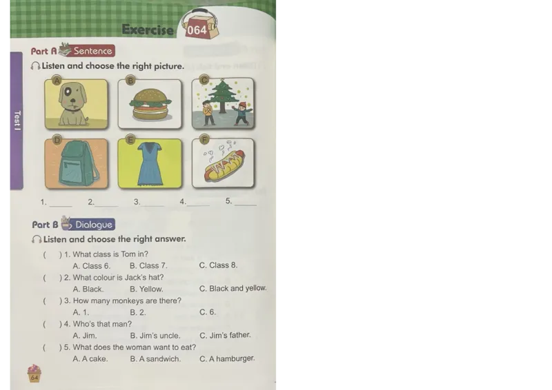 1英语~听霸-新_26春四年级上下册人教版_四上英语合集人教版PEP英语四年级上册新教材（教学视频+课件+动画+音频+练习+教案）_17练习资料_小学英语（预习复习资料大礼包）