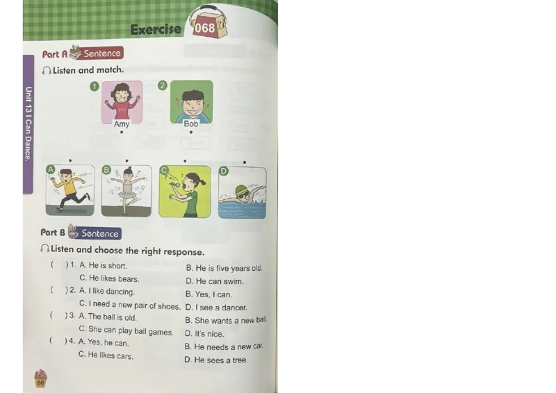 1英语~听霸-新_26春四年级上下册人教版_四上英语合集人教版PEP英语四年级上册新教材（教学视频+课件+动画+音频+练习+教案）_17练习资料_小学英语（预习复习资料大礼包）