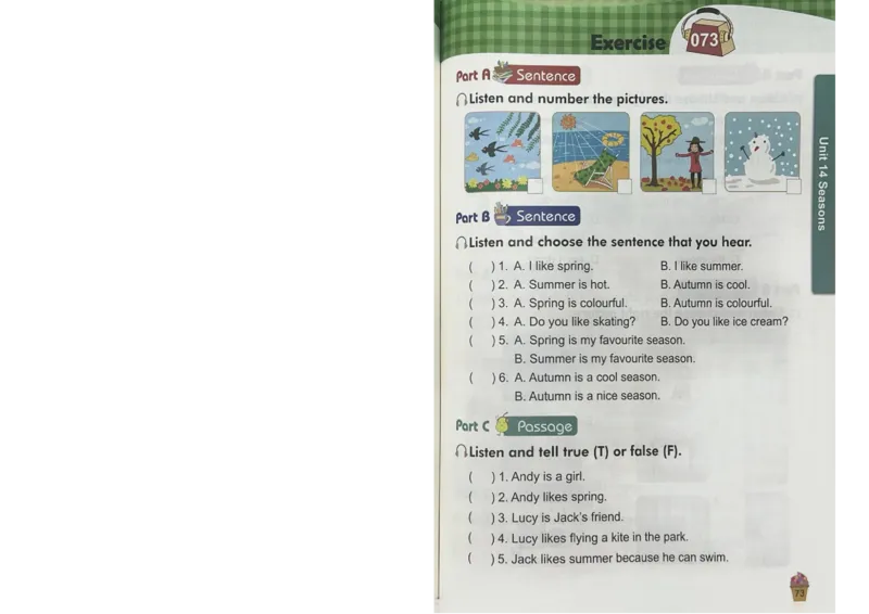 1英语~听霸-新_26春四年级上下册人教版_四上英语合集人教版PEP英语四年级上册新教材（教学视频+课件+动画+音频+练习+教案）_17练习资料_小学英语（预习复习资料大礼包）