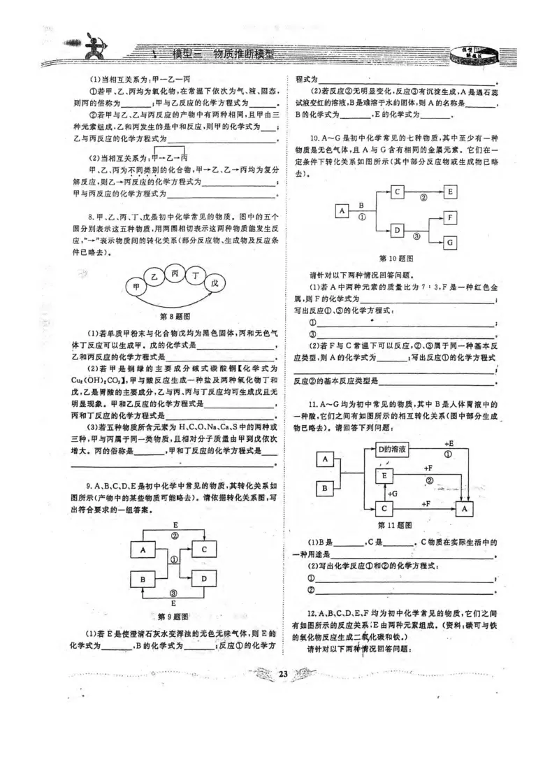 新版初中化学解题手册_初中化学_01.人教版初中化学_01.初中化学课件PPT--教案--试题_初中化学全套_化学课件