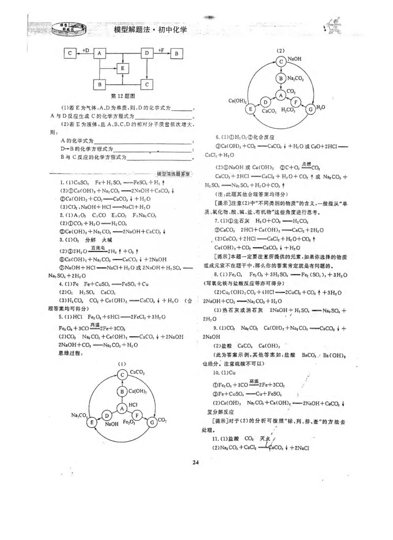 新版初中化学解题手册_初中化学_01.人教版初中化学_01.初中化学课件PPT--教案--试题_初中化学全套_化学课件