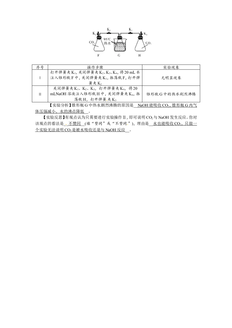 第12讲二氧化碳的性质_初中化学_01.人教版初中化学_07.初中化学中考总复习_2018年（聚焦新中考）人教版_2018年（聚焦新中考）人教版考点跟踪突破全套（22份打包）