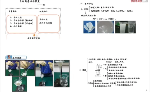 自制简易净水装置&mdash;&mdash;水_初中化学_01.人教版初中化学_04.初中化学实验视频_课外化学实验兴趣_第4讲自制简易净水装置&mdash;&mdash;水