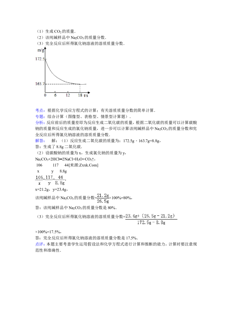 广东省茂名市高州中学2016-2017届九年级下学期期中化学试卷解析版_初中化学_01.人教版初中化学_01.初中化学课件PPT--教案--试题_初中化学18年试卷_人教版九年级化学下册2018