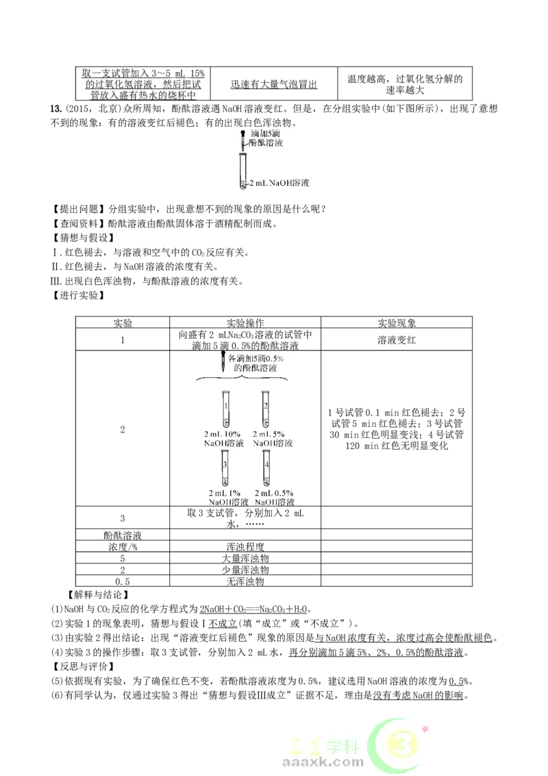 第22讲　实验方案的设计与评价_初中化学_01.人教版初中化学_10.初中化学知识点_初中最全化学知识点归纳总结