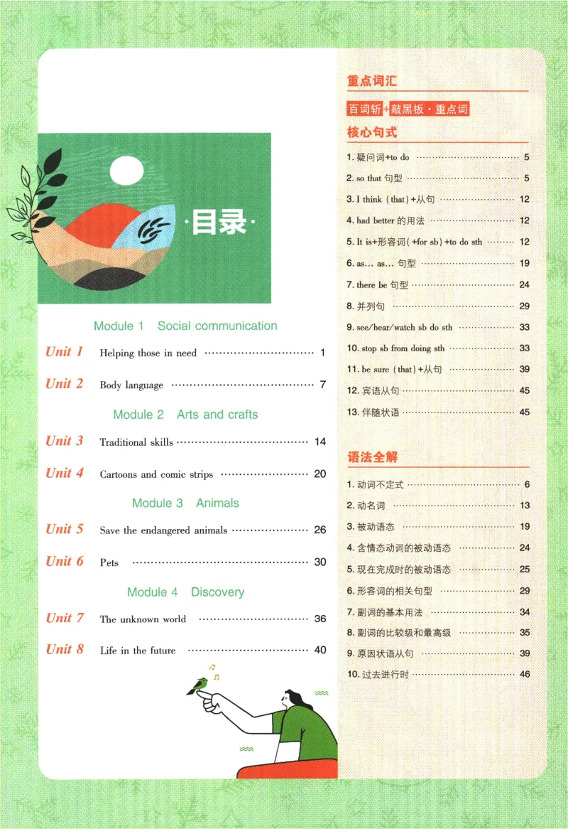 2024版《初中必刷题》英语8下（HN）-狂K重点_2026沪教牛津版英语_032(1).24-8下英语沪教牛津版