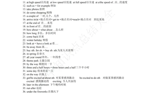 牛津译林版八年级下英语知识点总结_24秋《初中各科知识点梳理》_初中英语《知识梳理》7-9年级上下册_知识梳理_译林版初中英语7-9年级上下册知识梳理