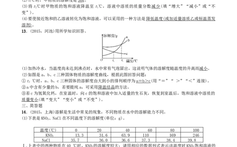 第5讲　溶　液_初中化学_01.人教版初中化学_10.初中化学知识点_初中最全化学知识点归纳总结