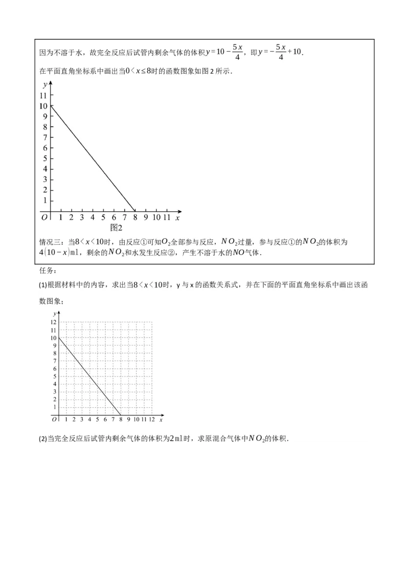 专题11一次函数的应用（原卷版）_中考数学一轮复习word_原卷版