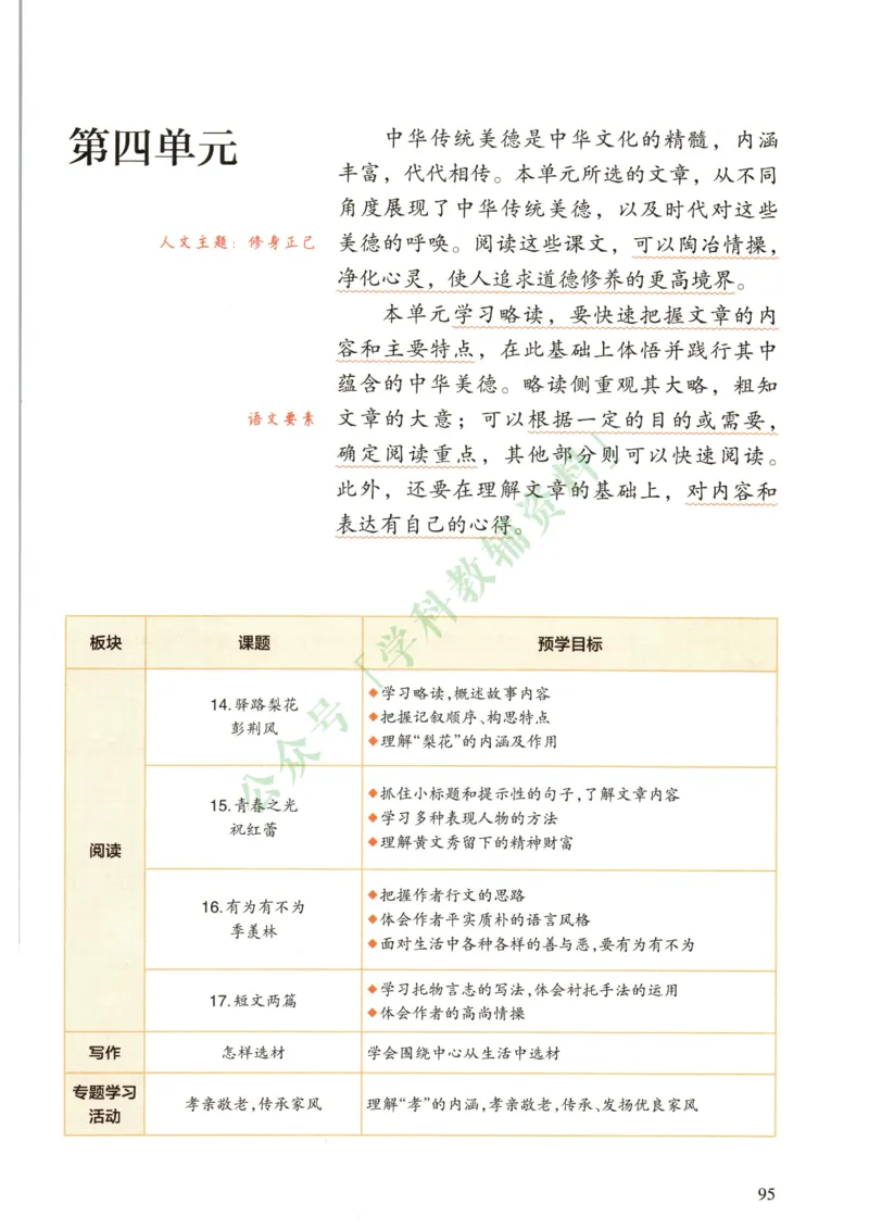 新人教版七年级语文下册课堂笔记_新人教版七下语文学习资料包_4.课堂笔记