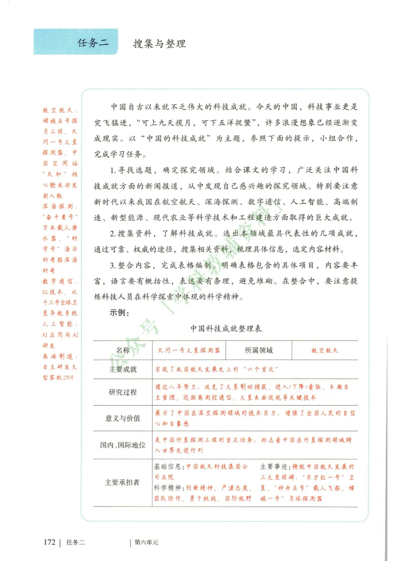 新人教版七年级语文下册课堂笔记_新人教版七下语文学习资料包_4.课堂笔记