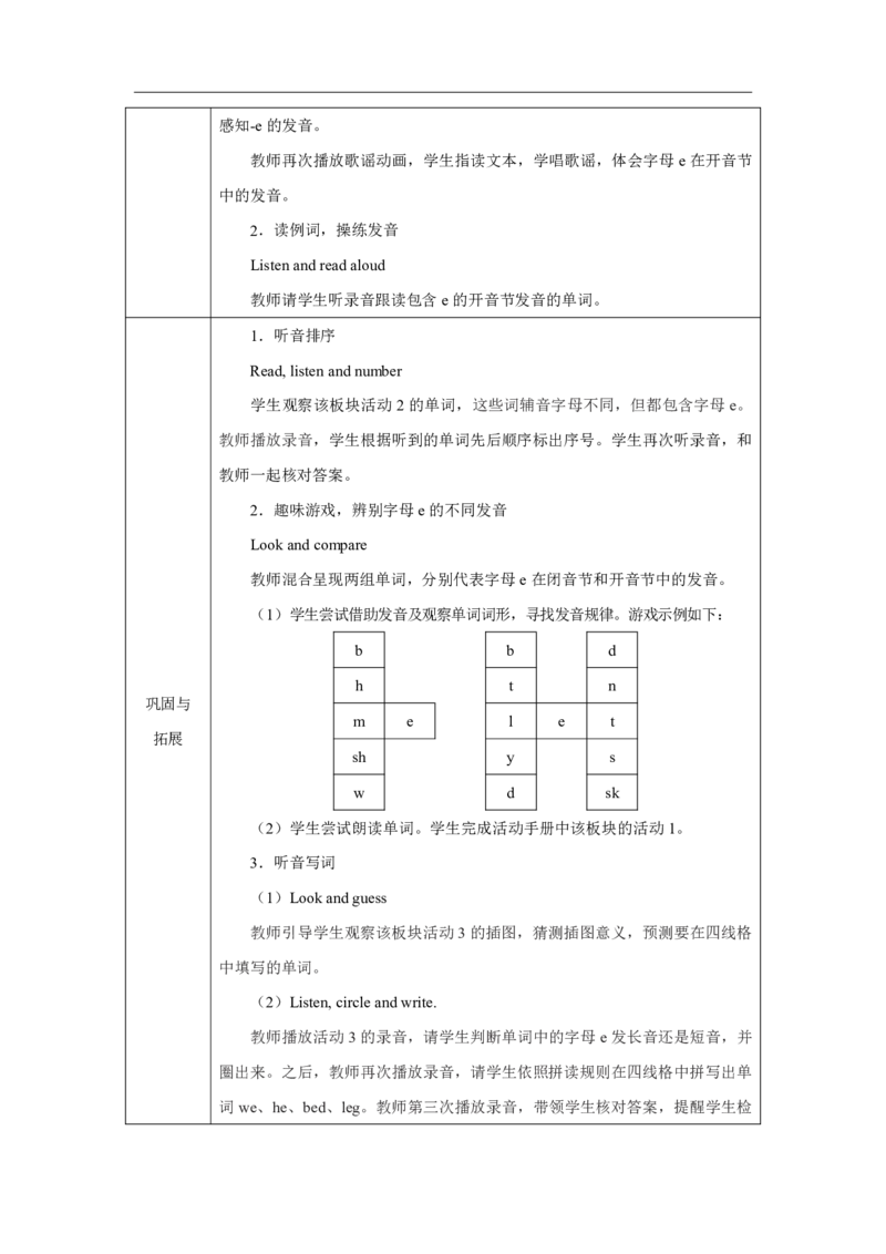 3Unit2PartAHowdowedescribethings_Unit2Expressingyourself（第三课时）_教学设计3_26春四年级上下册人教版_19同步教案课件_人教pep3_小学英语PEP单独教案（3-6年级上下册）_3-6下册_Unit2