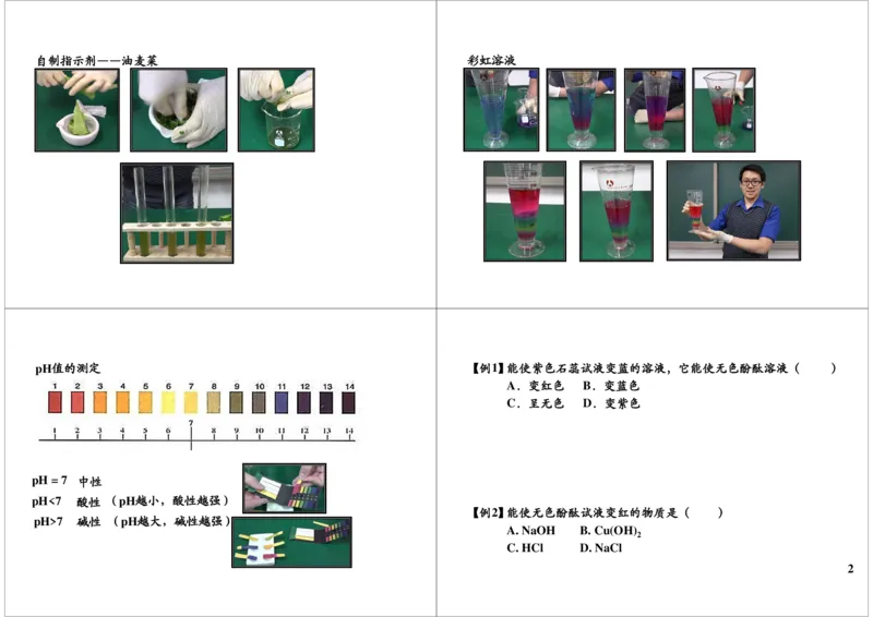 化学灯塔&mdash;&mdash;酸碱指示剂_初中化学_01.人教版初中化学_04.初中化学实验视频_课外化学实验兴趣_第13讲化学灯塔&mdash;&mdash;酸碱指示剂