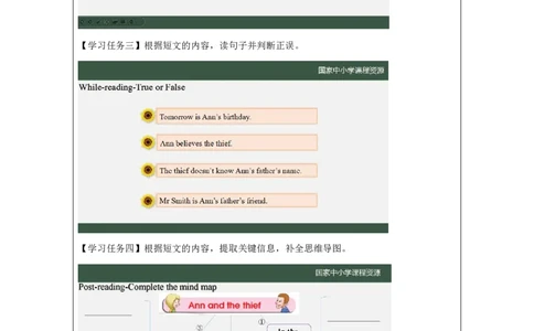 35Lesson12Revision(2)_国家课_学习任务单_26春四年级上下册人教版_四上英语合集人教版PEP英语四年级上册新教材（教学视频+课件+动画+音频+练习+教案）_17练习资料_《小学英语》_294