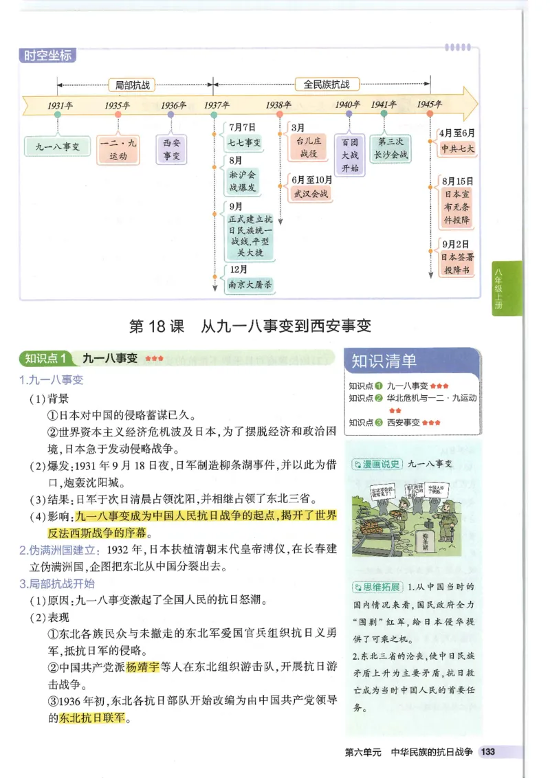2025版《53初中知识清单》-历史_初中全科《53初中知识清单》2025版