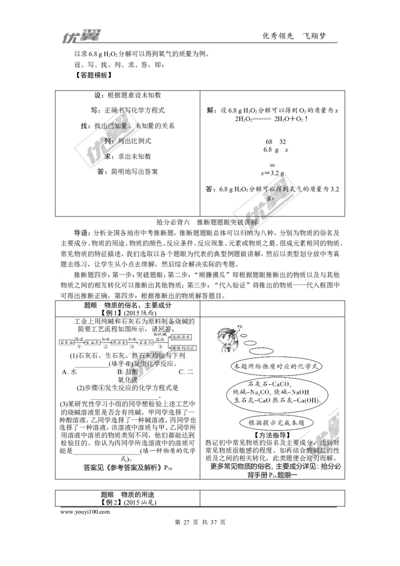 化学备考资料库_初中化学_01.人教版初中化学_01.初中化学课件PPT--教案--试题_初中化学全套(课件--教案--配套)_18年初中化学9年级上_18秋九化上(RJ)--7.复习资料_2.知识集锦