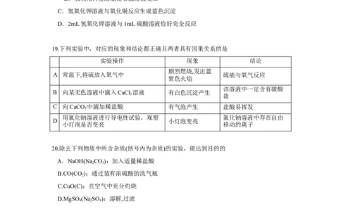 广东省广州市2018年中考化学试题（word版，含答案）_初中化学_01.人教版初中化学_06.初中化学中考真题