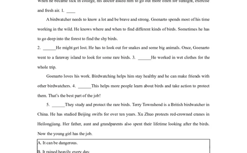 03.任务型阅读理解及短文还原等(原解析版)-2024年中考一轮复习英语语篇解读能力考查梳理与巩固_02中考总复习（2026版更新中）_03-英语-中考总复习_2024年中考复习资料_一轮复习