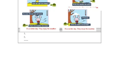 1012三年级英语(北京版)UNIT+FIVE+IT'S+A+NICE+AUTUMN+DAY+(1)-3学习任务单_26春四年级上下册人教版_四上英语合集人教版PEP英语四年级上册新教材（教学视频+课件+动画+音频+练习+教案）