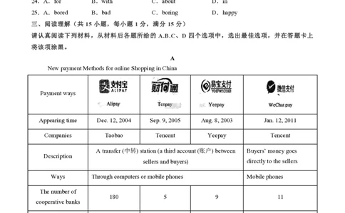 八年级英语期中模拟卷（考试版A4）测试范围：牛津译林版八上Units1~4（南京专用）_2026沪教牛津版英语