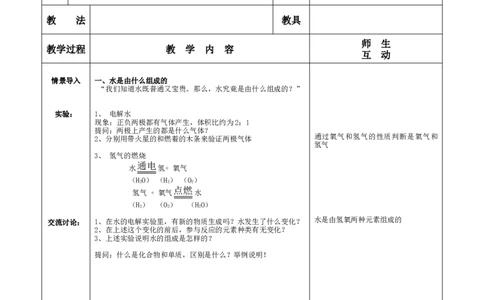 新人教版九年级化学教学案--第四单元--自然界的水_初中化学_01.人教版初中化学_01.初中化学课件PPT--教案--试题_初中化学&mdash;课件&mdash;教案&mdash;试题-推荐_9年级上课件教案试题_第4单元