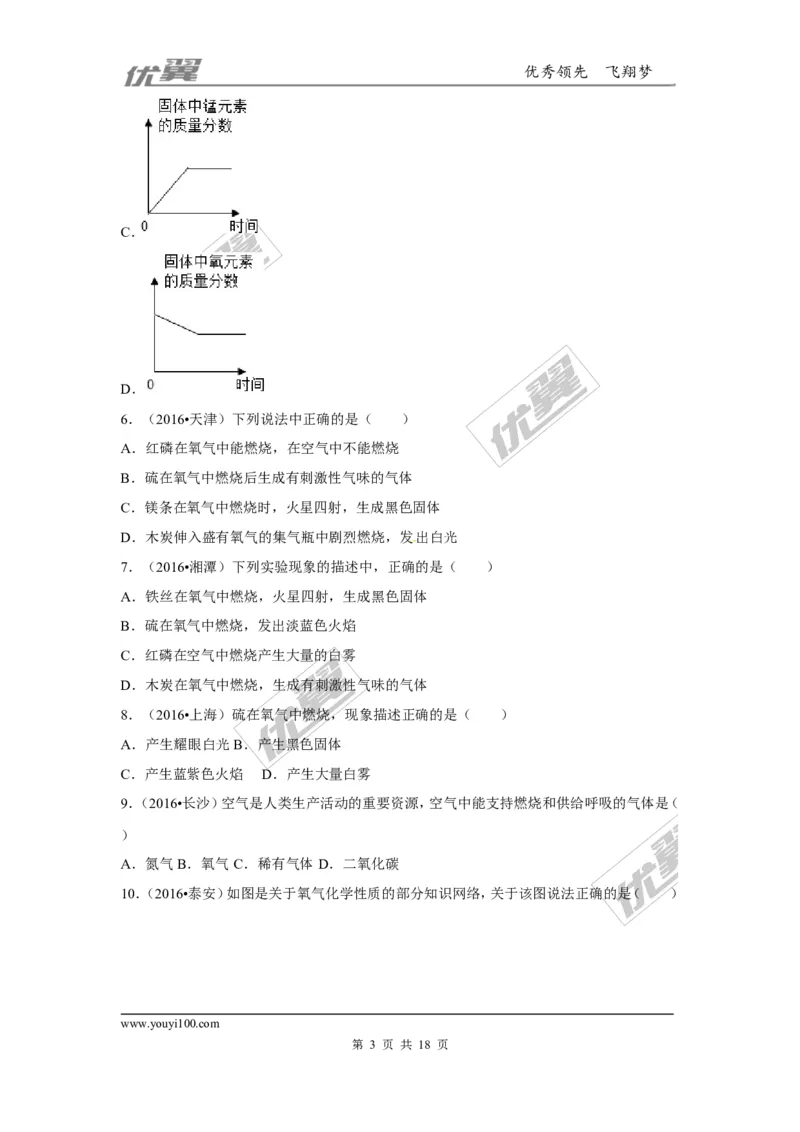 （第一辑）第2单元我们周围的空气_初中化学_01.人教版初中化学_01.初中化学课件PPT--教案--试题_初中化学全套(课件--教案--配套)_18年初中化学9年级上_18秋九化上(RJ)--7.复习资料