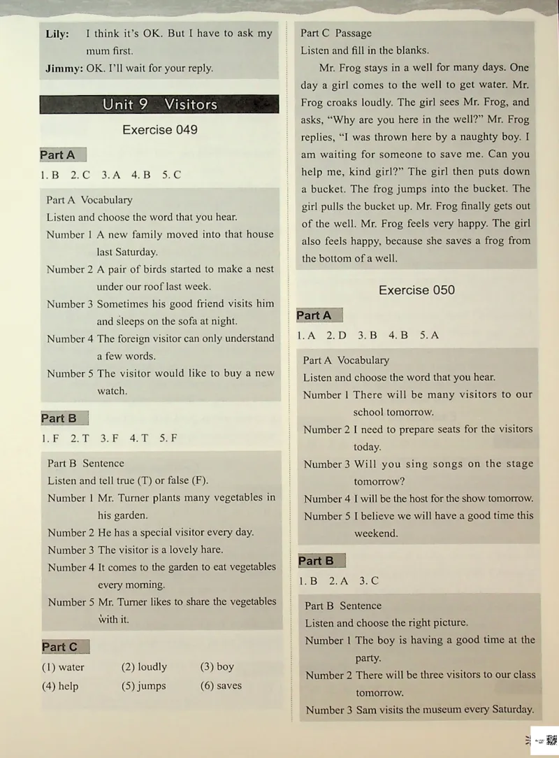 5-听霸-答案-新_26春四年级上下册人教版_四上英语合集人教版PEP英语四年级上册新教材（教学视频+课件+动画+音频+练习+教案）_17练习资料_小学英语（预习复习资料大礼包）