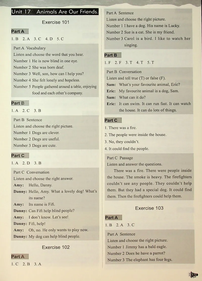 5-听霸-答案-新_26春四年级上下册人教版_四上英语合集人教版PEP英语四年级上册新教材（教学视频+课件+动画+音频+练习+教案）_17练习资料_小学英语（预习复习资料大礼包）