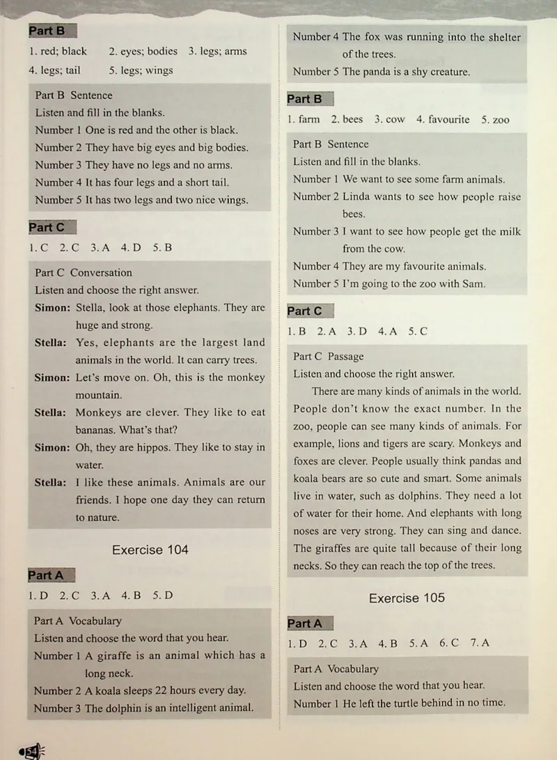 5-听霸-答案-新_26春四年级上下册人教版_四上英语合集人教版PEP英语四年级上册新教材（教学视频+课件+动画+音频+练习+教案）_17练习资料_小学英语（预习复习资料大礼包）