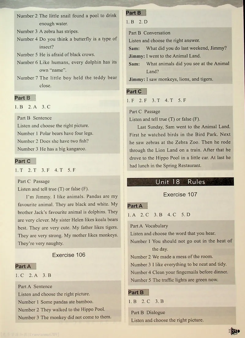 5-听霸-答案-新_26春四年级上下册人教版_四上英语合集人教版PEP英语四年级上册新教材（教学视频+课件+动画+音频+练习+教案）_17练习资料_小学英语（预习复习资料大礼包）