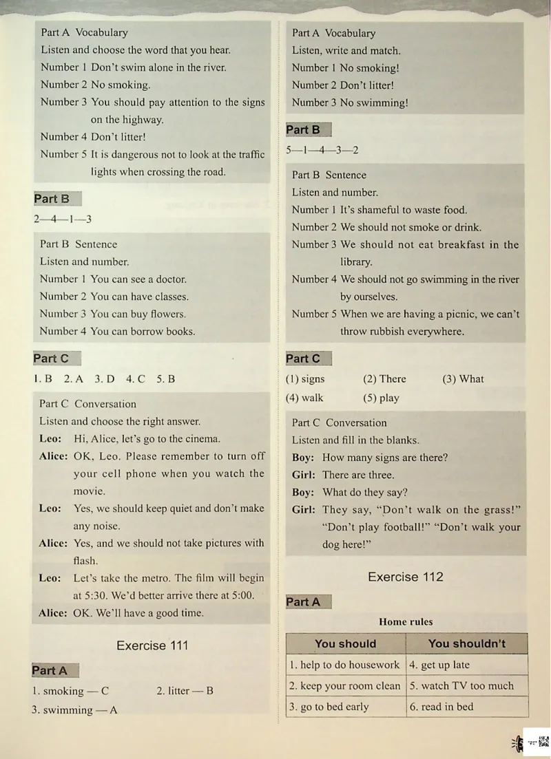 5-听霸-答案-新_26春四年级上下册人教版_四上英语合集人教版PEP英语四年级上册新教材（教学视频+课件+动画+音频+练习+教案）_17练习资料_小学英语（预习复习资料大礼包）