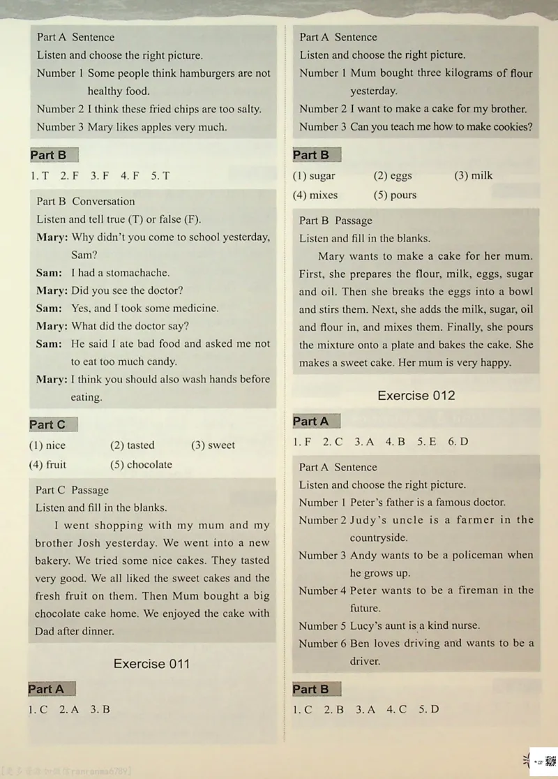 5-听霸-答案-新_26春四年级上下册人教版_四上英语合集人教版PEP英语四年级上册新教材（教学视频+课件+动画+音频+练习+教案）_17练习资料_小学英语（预习复习资料大礼包）