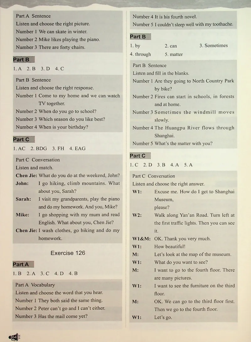5-听霸-答案-新_26春四年级上下册人教版_四上英语合集人教版PEP英语四年级上册新教材（教学视频+课件+动画+音频+练习+教案）_17练习资料_小学英语（预习复习资料大礼包）