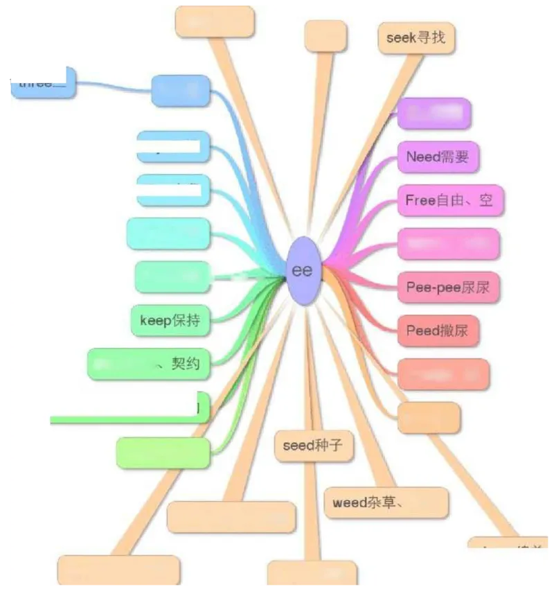 小学英语单词思维导图（17图）_高中全科学习导图全套_（赠送）小学、初中、高中全科九门精品思维导图（621图）-可下载打印）