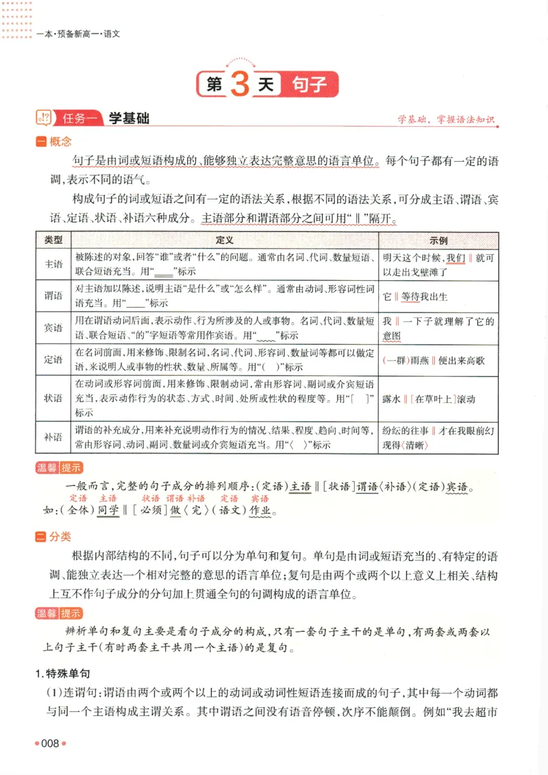 2025版《一本预备新高一》语文_一本预备新高一语数英物化生25年