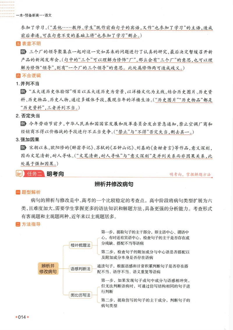 2025版《一本预备新高一》语文_一本预备新高一语数英物化生25年