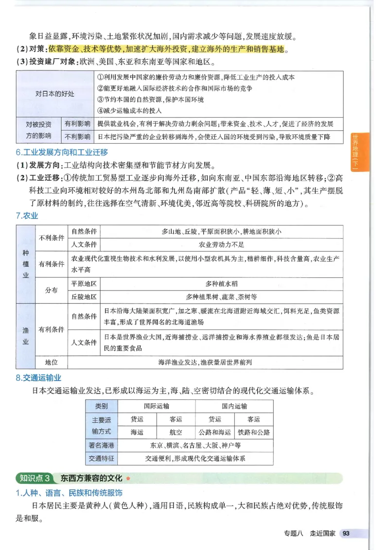 2025版《53初中知识清单》-地理_初中全科《53初中知识清单》2025版