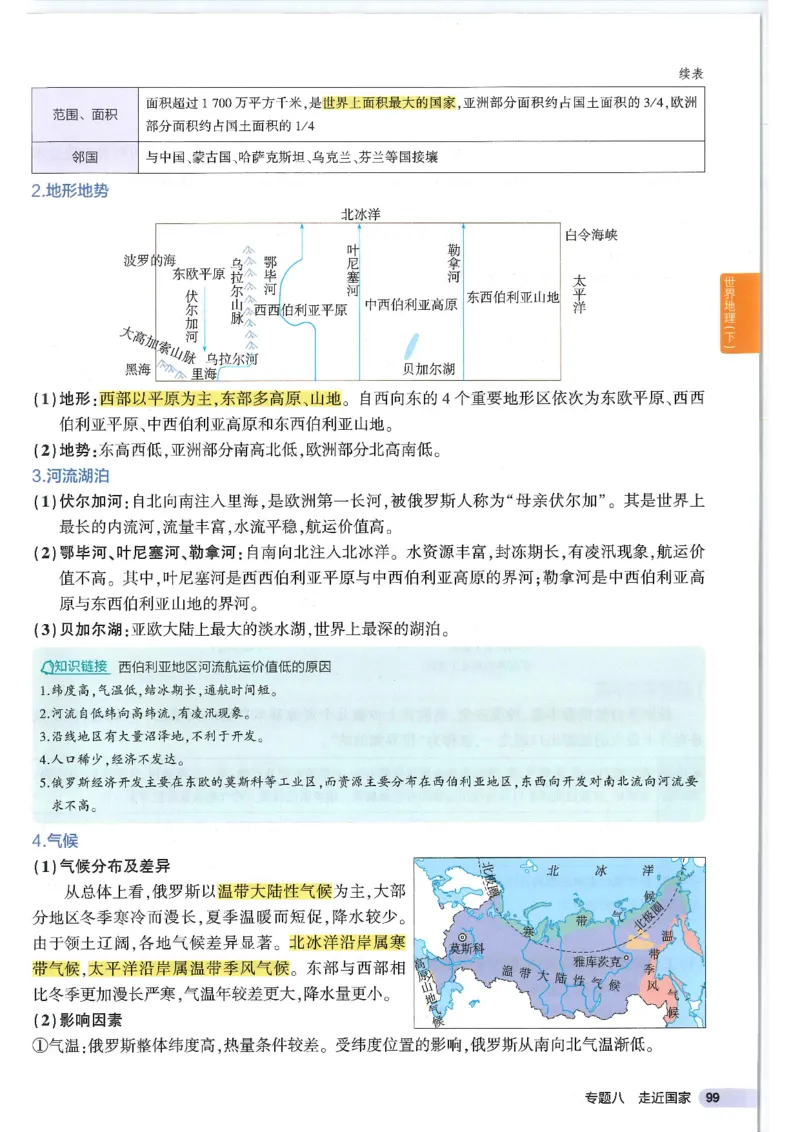 2025版《53初中知识清单》-地理_初中全科《53初中知识清单》2025版