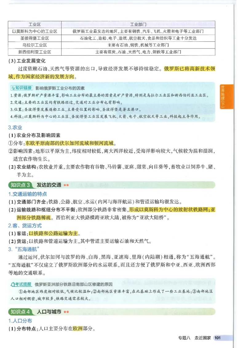 2025版《53初中知识清单》-地理_初中全科《53初中知识清单》2025版