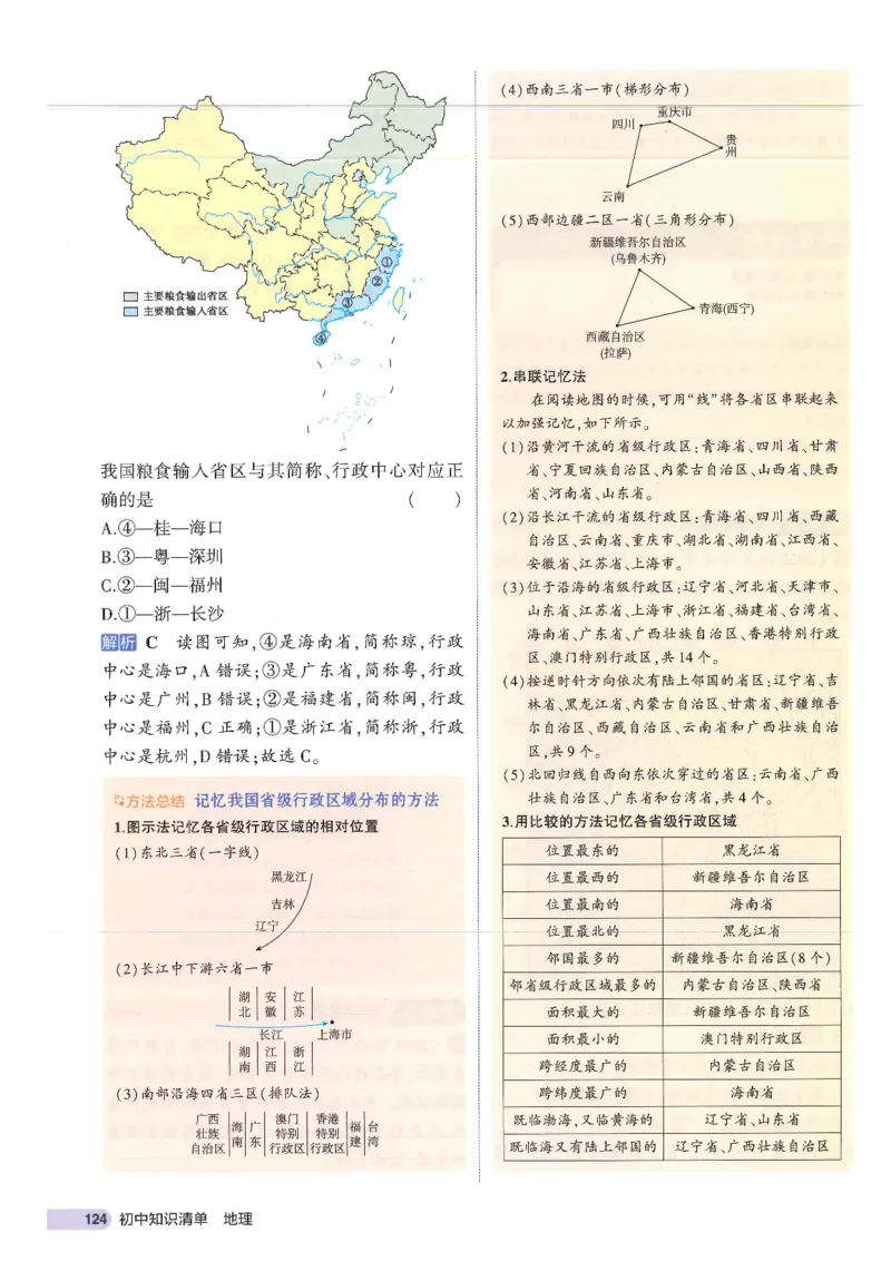 2025版《53初中知识清单》-地理_初中全科《53初中知识清单》2025版