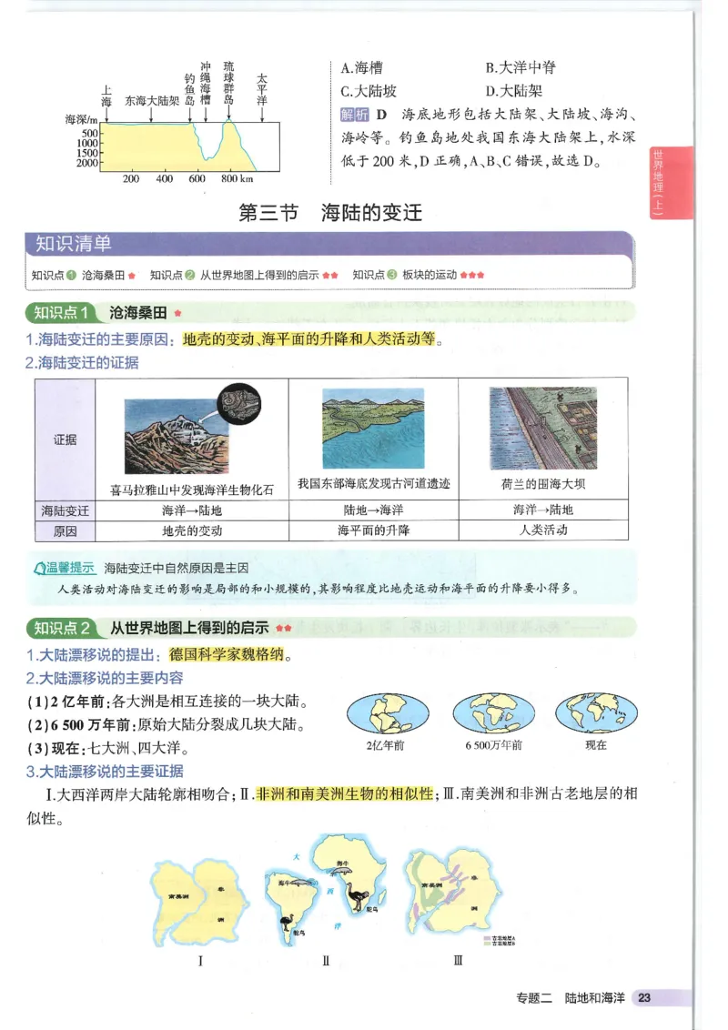2025版《53初中知识清单》-地理_初中全科《53初中知识清单》2025版