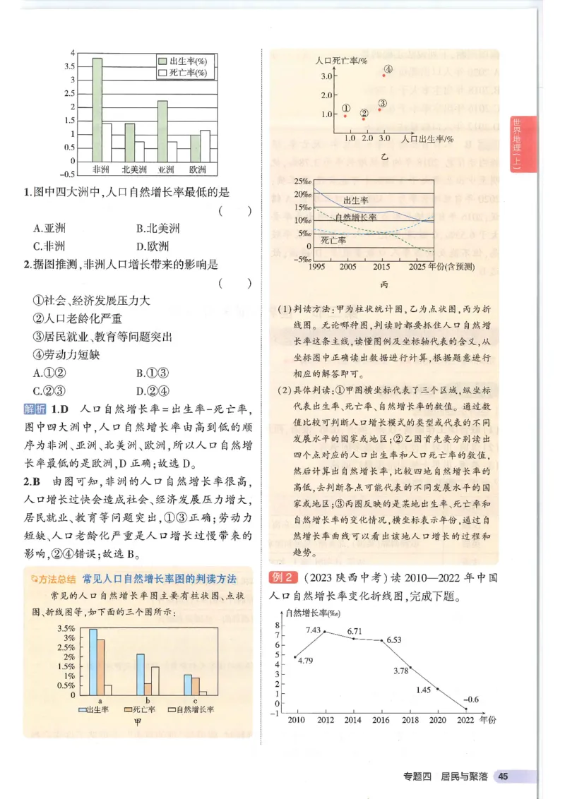 2025版《53初中知识清单》-地理_初中全科《53初中知识清单》2025版