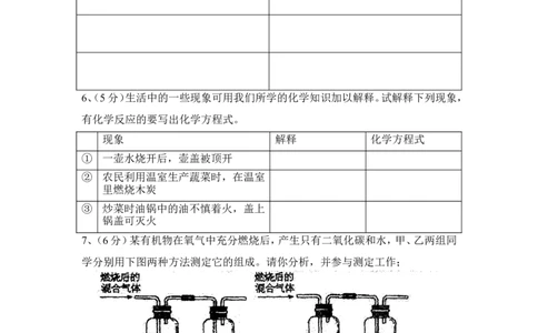 高州市2010年初三&ldquo;缅茄杯&rdquo;学科竞赛化学试卷_初中化学_01.人教版初中化学_01.初中化学课件PPT--教案--试题_初中化学全套_化学试题