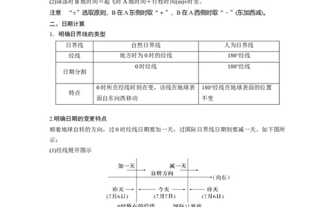 2023年高考地理一轮复习（全国版）必修1第2章第3讲课时10　时差_9.2025地理总复习_赠品通用版（老高考）复习资料_一轮复习_2023年高考地理一轮复习讲义+课件（全国版）