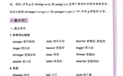 25春黄冈小状元作业本6下英语（PEP)-知识清单_26春四年级上下册人教版_四上英语合集人教版PEP英语四年级上册新教材（教学视频+课件+动画+音频+练习+教案）_17练习资料