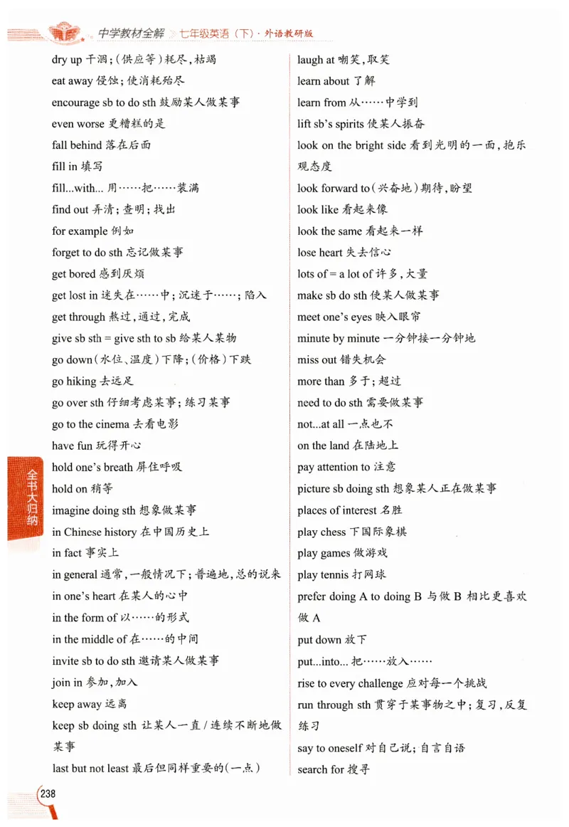 2026春教材全解外研七下_七下外研版2026英语_2026春修订版_08教材全解（全）