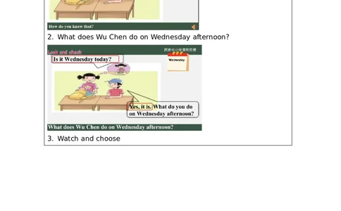 21Unit7It'sTuesday.PartB_国家课_学习任务单_26春四年级上下册人教版_四上英语合集人教版PEP英语四年级上册新教材（教学视频+课件+动画+音频+练习+教案）_17练习资料_《小学英语》