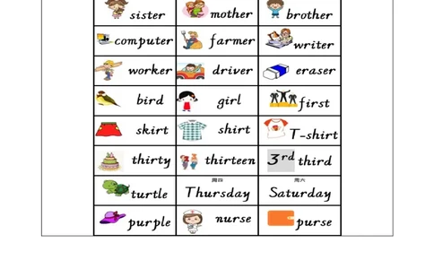 1102四年级英语(人教版)Let's+Spell+-+Bossy+R+(第二课时)-4练习题_26春四年级上下册人教版_四上英语合集人教版PEP英语四年级上册新教材（教学视频+课件+动画+音频+练习+教案）